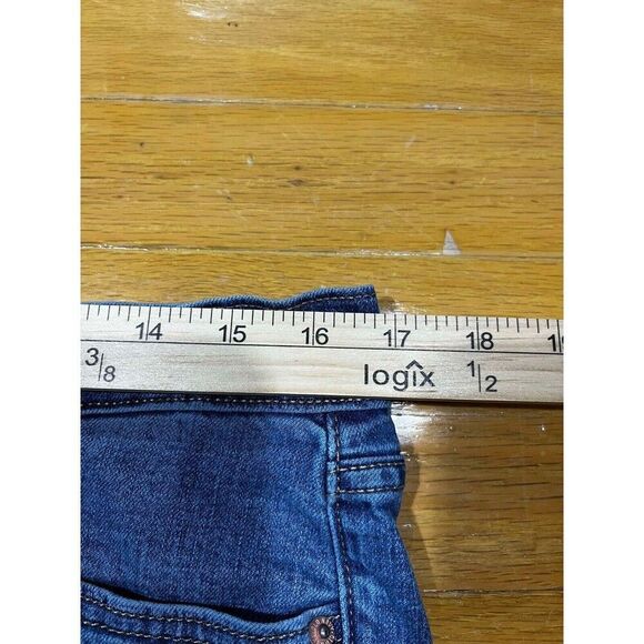 Old Navy Jeans Women's Size 10 R Blue Boyfriend Skinny Mid Rise Denim - Picture 8 of 8